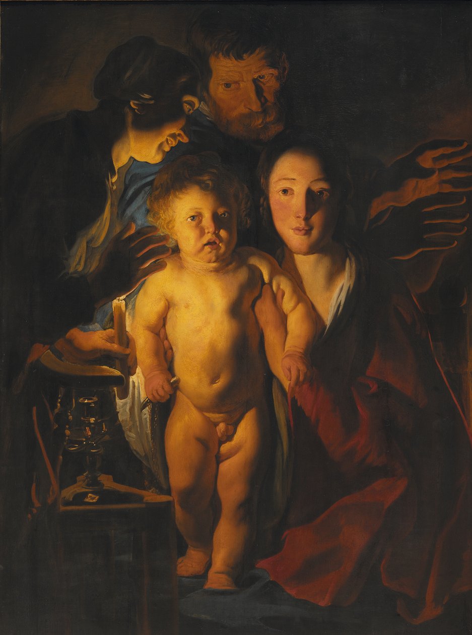 A Szent Család, 1621-2 alkotó: Jacob Jordaens
