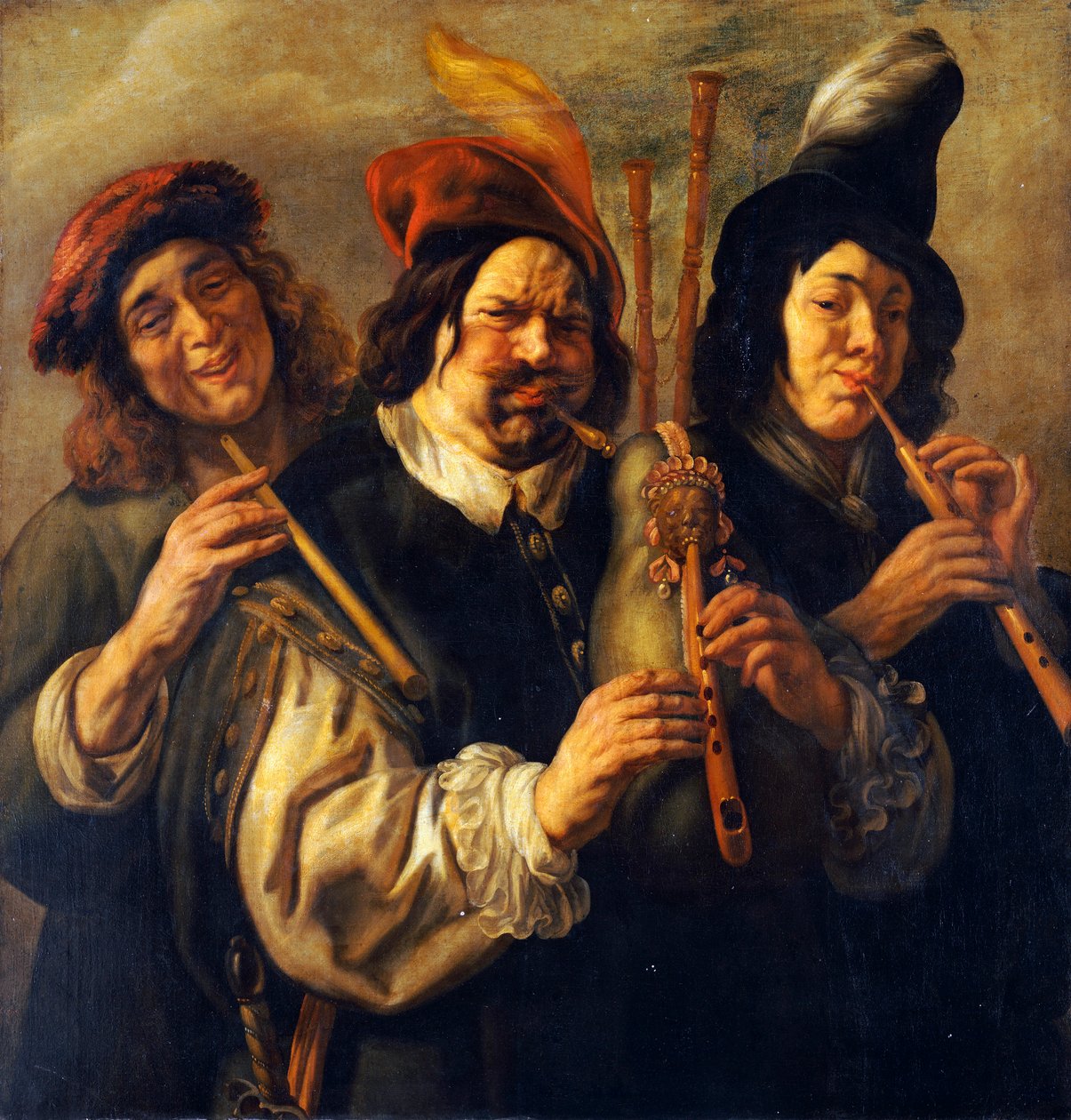Három zenész alkotó: Jacob Jordaens