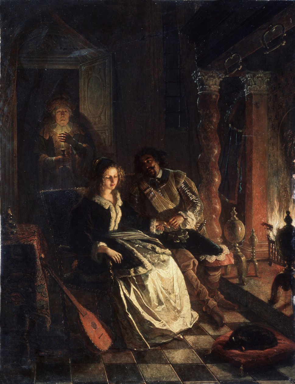 Találkozó, 1852 alkotó: Jacob Joseph Eckhout