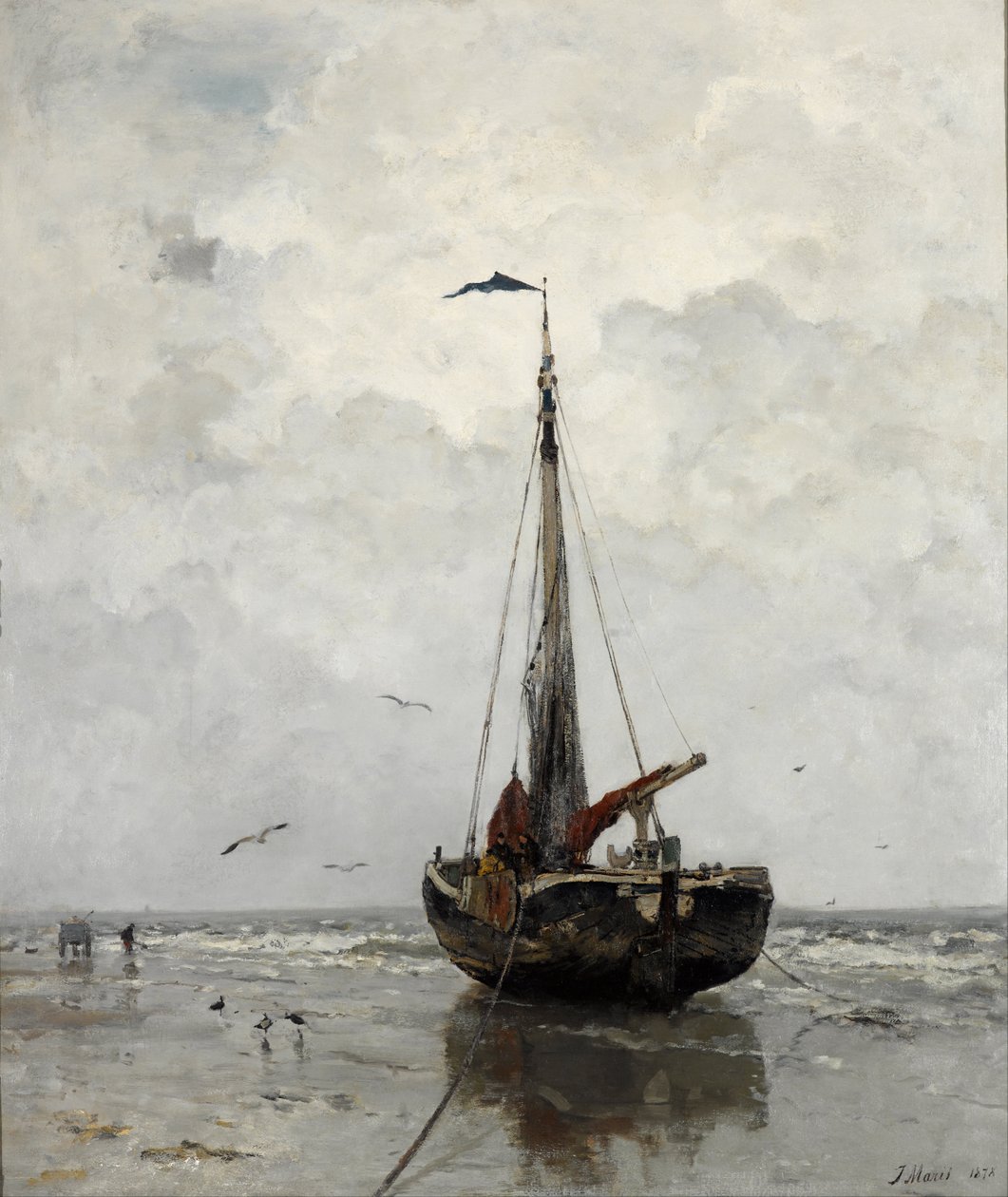 Halászhajó alkotó: Jacob Maris