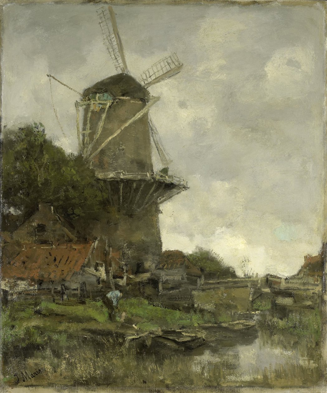 A szélmalom alkotó: Jacob Maris