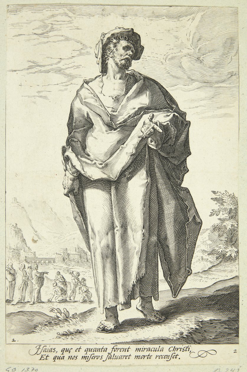 Isaiah alkotó: Jacob Matham