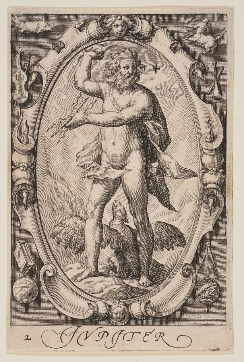 Jupiter, a Hét bolygóból alkotó: Jacob Matham