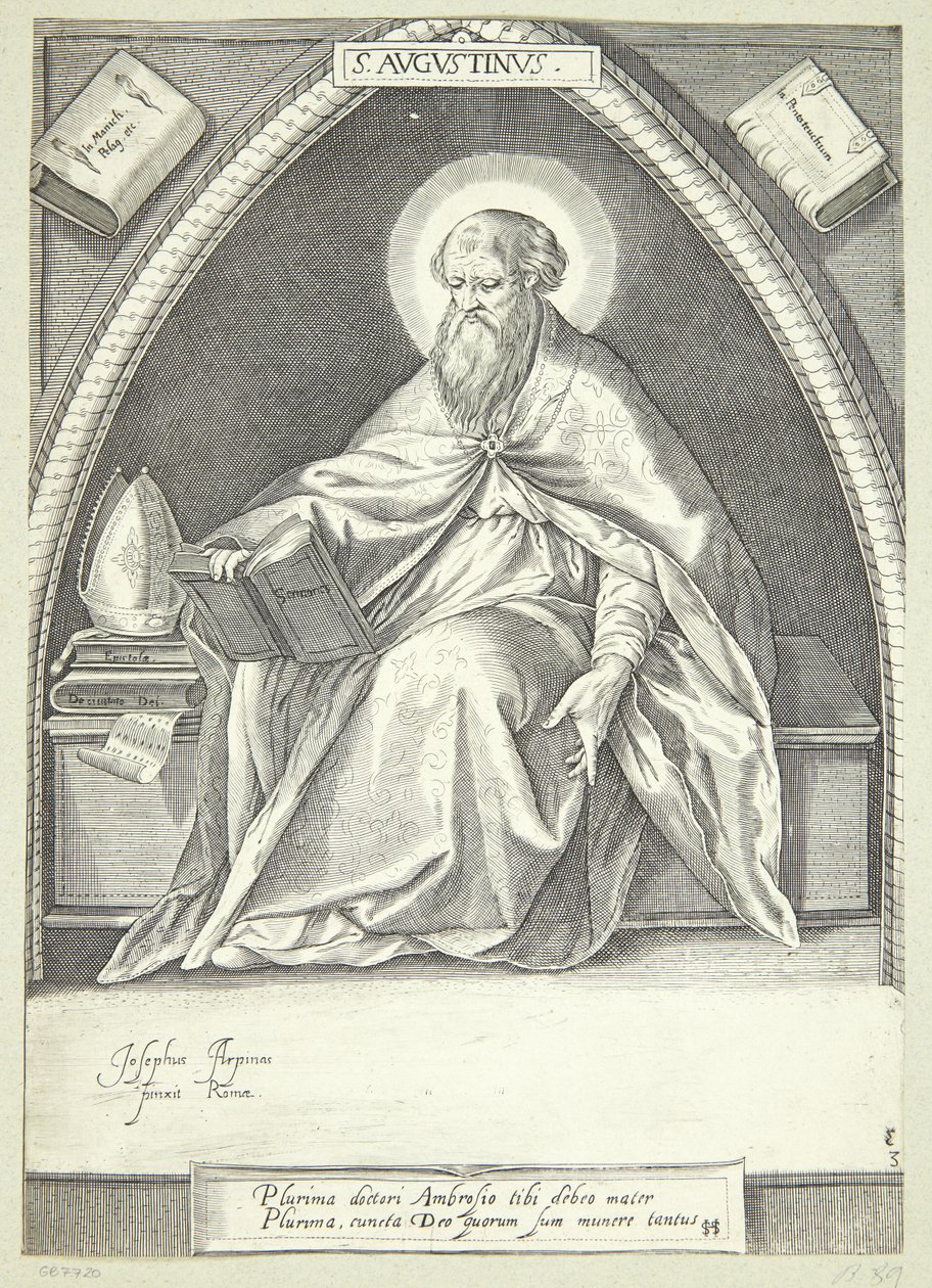 Az egyházatyák alkotó: Jacob Matham