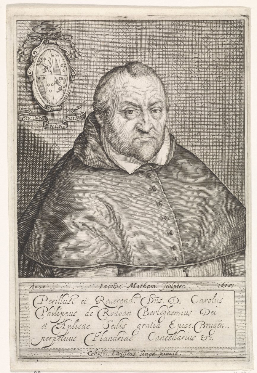 Portré Egy Karel Phillips de Rodon alkotó: Jacob Matham