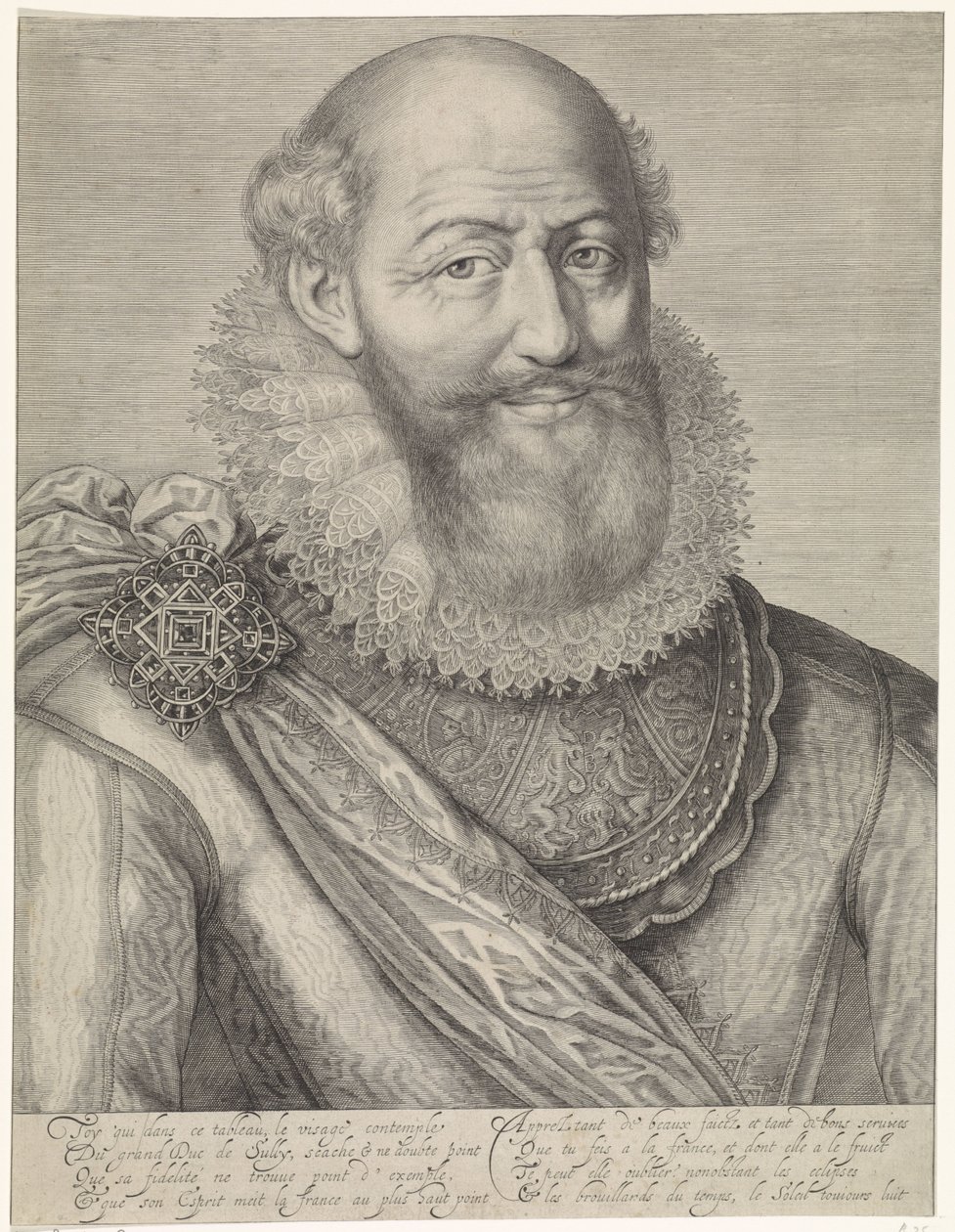 Maximilien de Béthune portréja alkotó: Jacob Matham