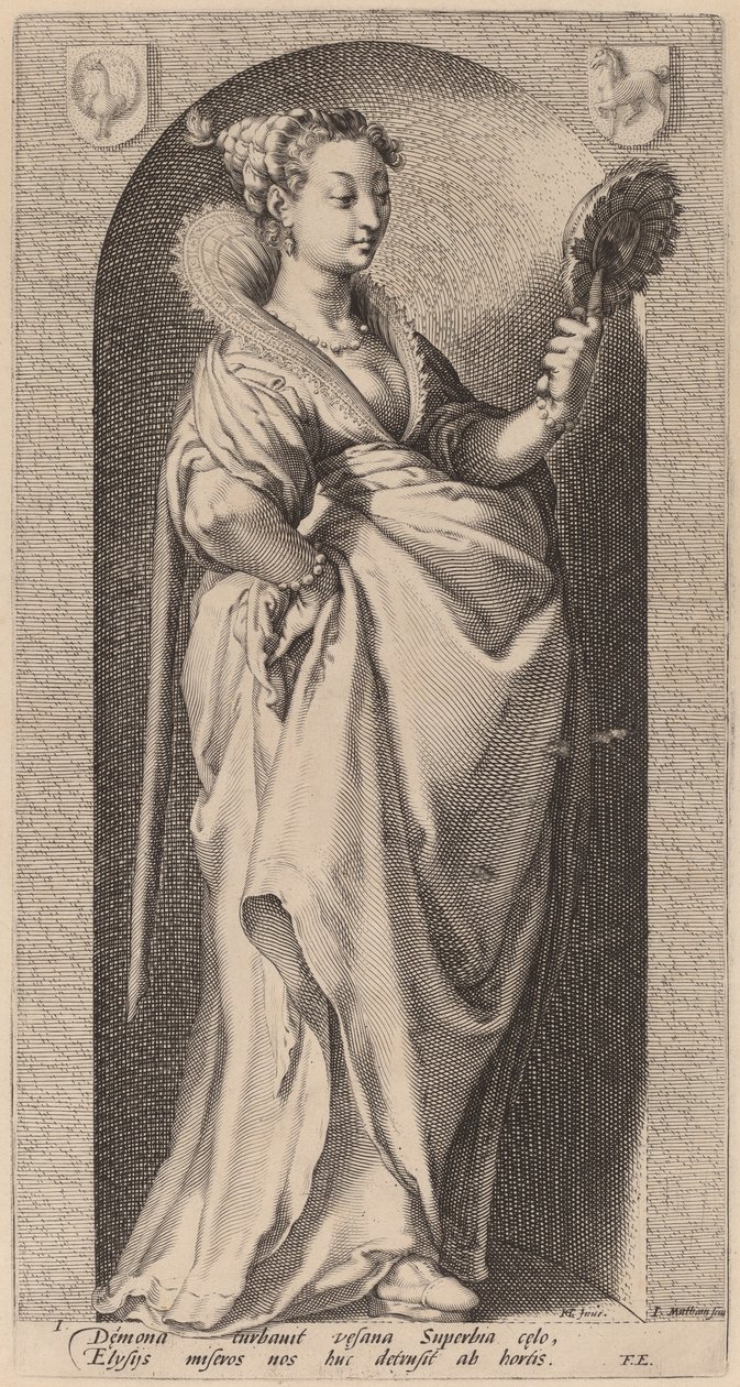 Büszkeség alkotó: Jacob Matham after Hendrik Goltzius