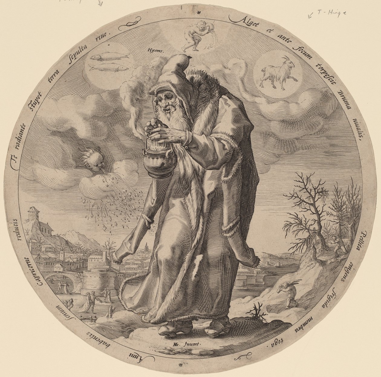 Téli alkotó: Jacob Matham after Hendrik Goltzius