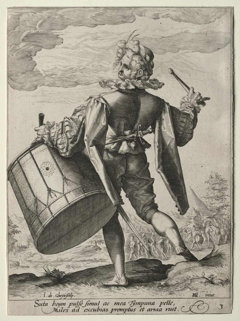 Dobos, 1587. alkotó: Jacob de Gheyn II