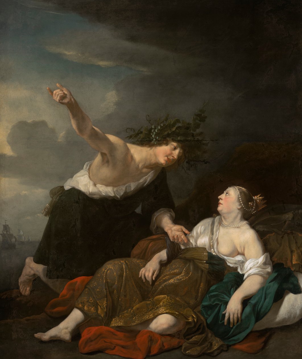 Bacchus és Ariadné alkotó: Jacob van Loo