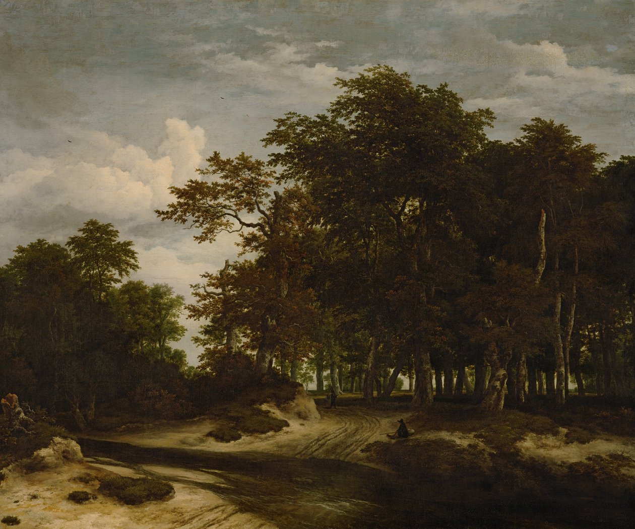 A Nagyerdő, c. 1660 alkotó: Jacob van Ruisdael