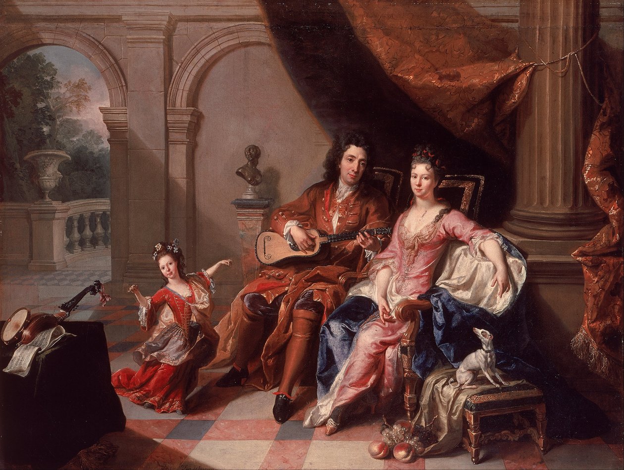 A gitáros alkotó: Jacob van Schuppen