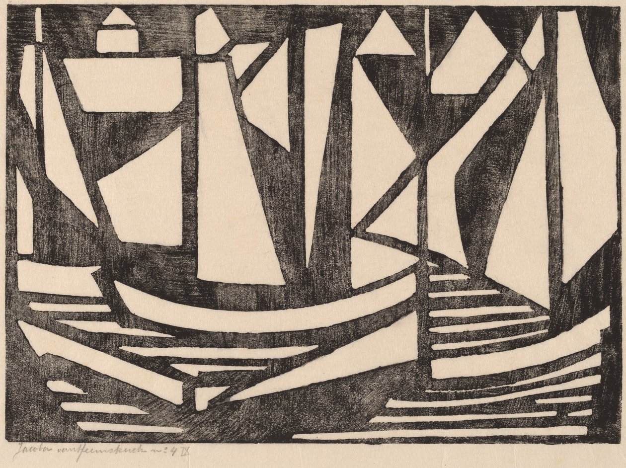 Csónakok alkotó: Jacoba van Heemskerck van Beest