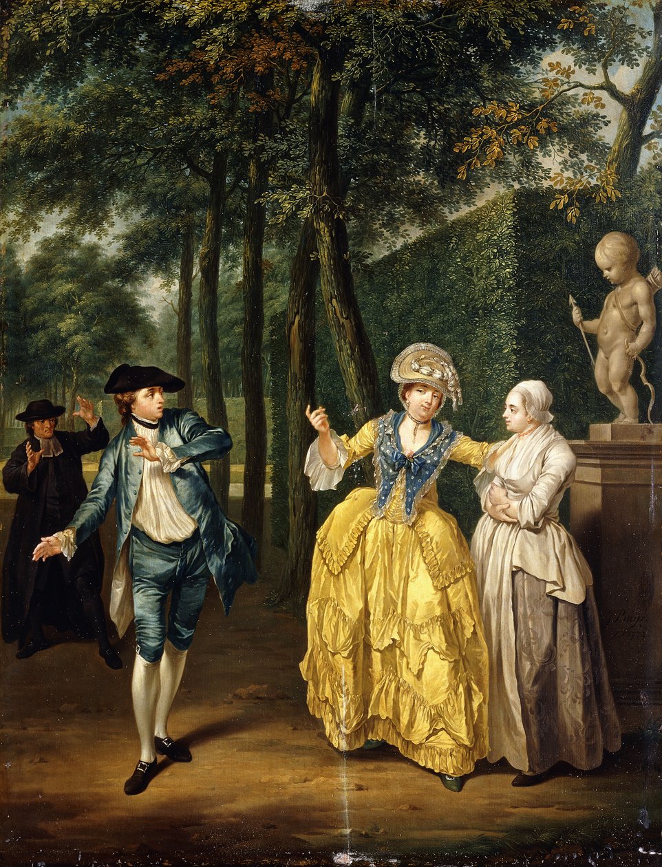 Az elutasítás, 1772 alkotó: Jacobus Buys
