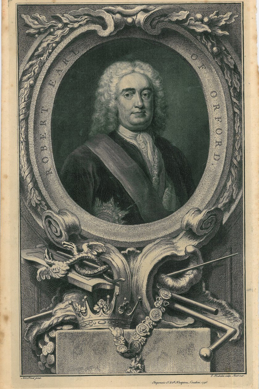 Robert, Orford grófja, 1746 alkotó: Jacobus Houbracken