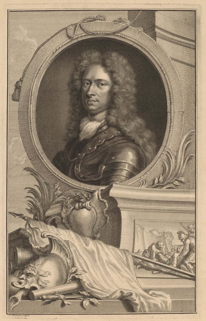 Egy úriember portréja alkotó: Jacobus Houbraken