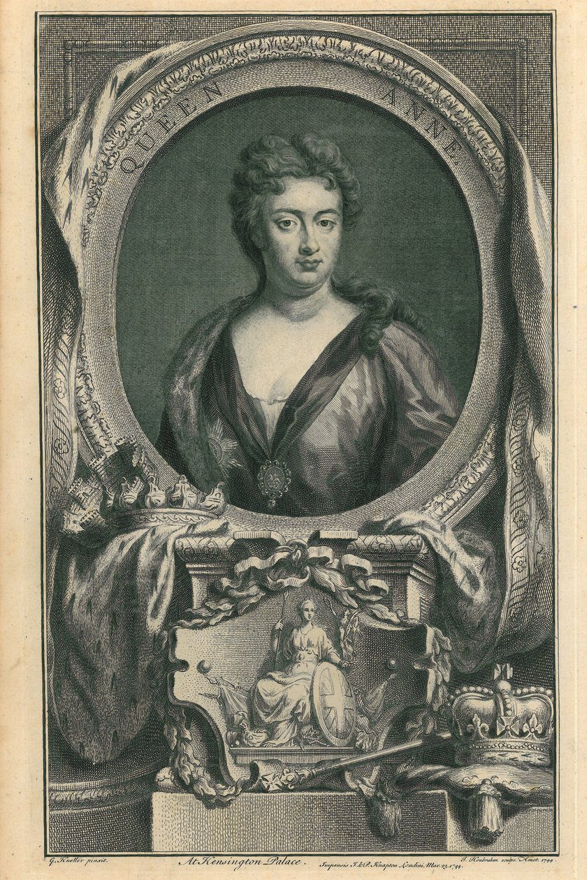 Anna királynő alkotó: Jacobus Houbraken
