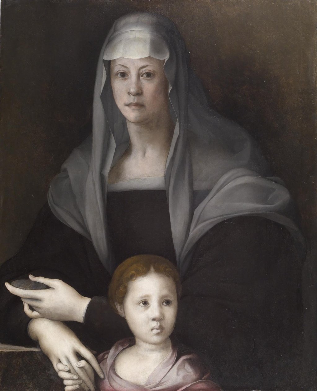 Maria Salviati de Medici portréja Giulia de Medicivel alkotó: Jacopo Carucci