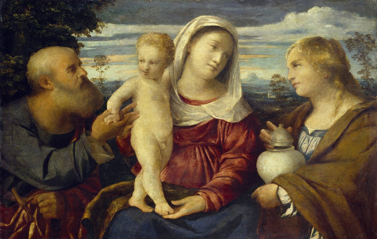 Sacra Conversazione, 16. század alkotó: Jacopo Palma