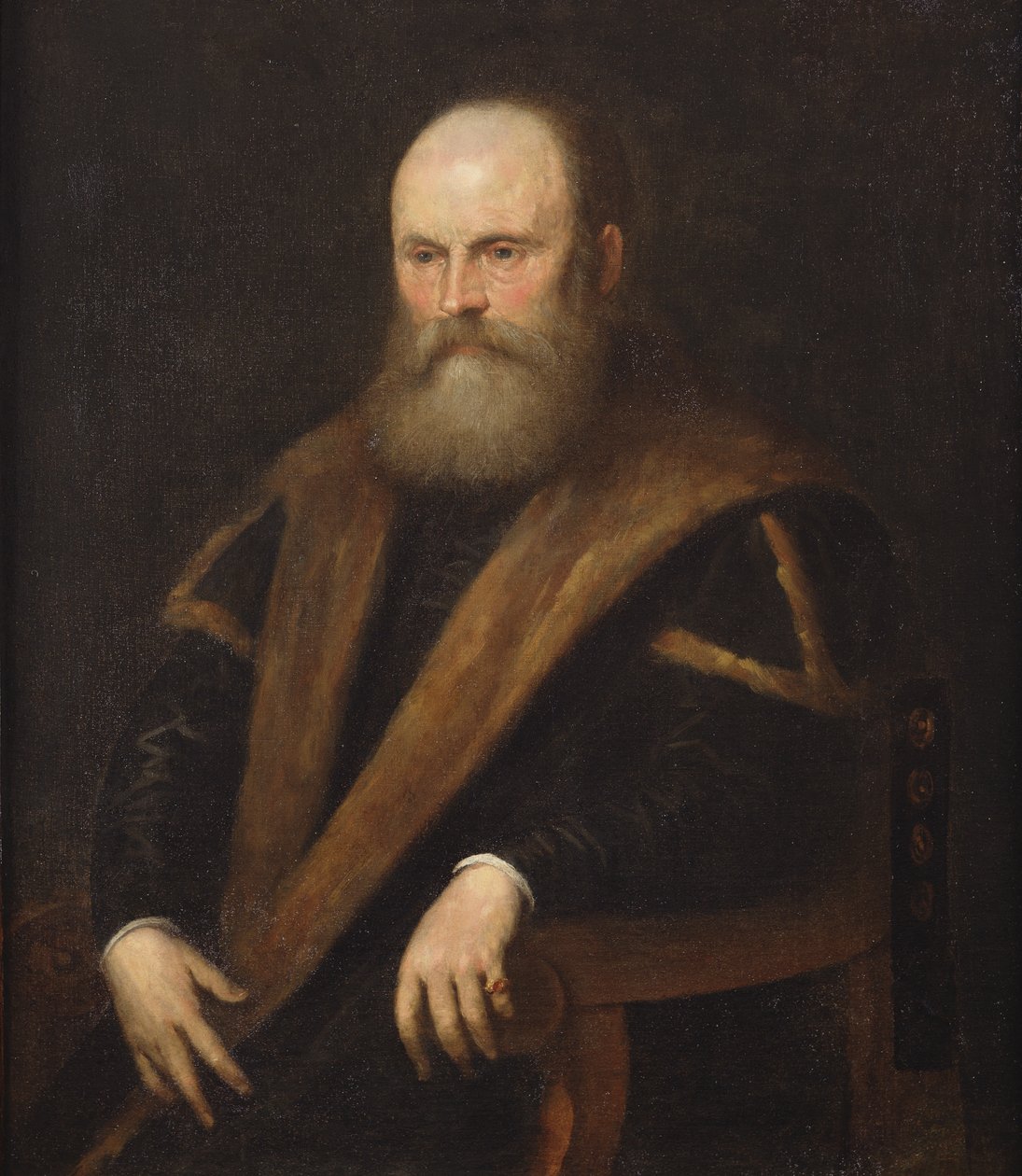 Egy velencei nemes portréja alkotó: Jacopo Robusti Tintoretto