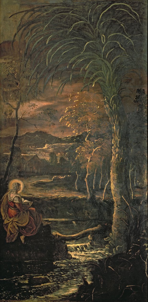 Egyiptomi Szent Mária a pusztában alkotó: Jacopo Robusti Tintoretto