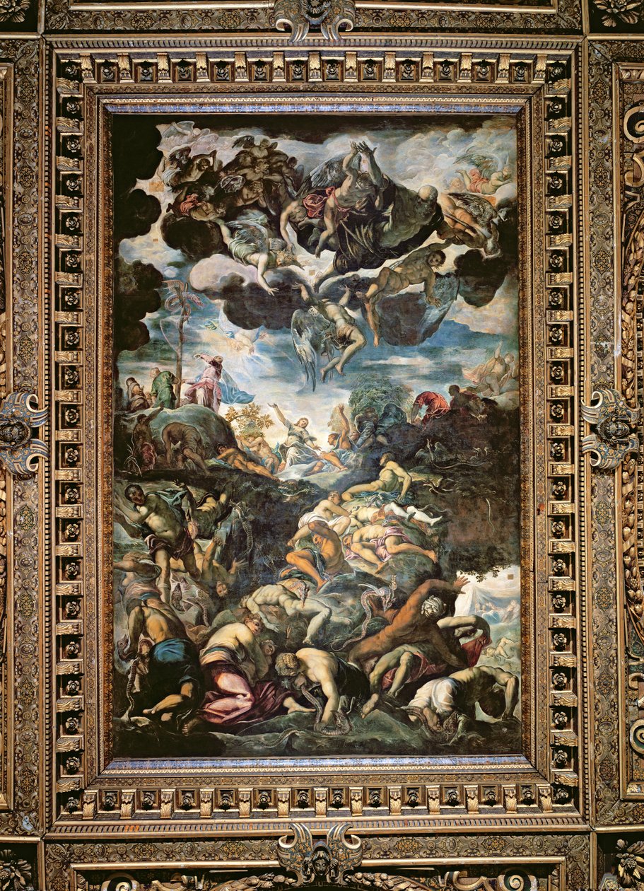 Az ember bukása alkotó: Jacopo Robusti Tintoretto