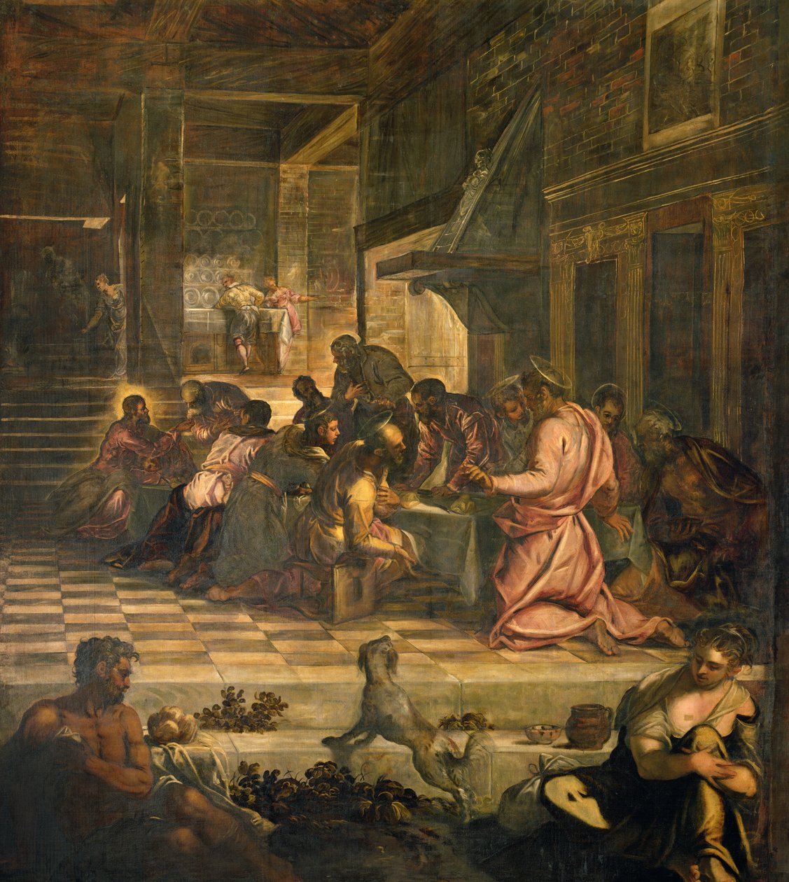 Az utolsó vacsora (panel) alkotó: Jacopo Robusti Tintoretto