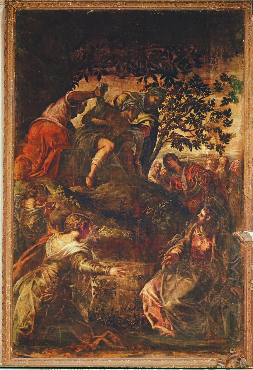 Lázár feltámasztása, 1575 körül alkotó: Jacopo Robusti Tintoretto