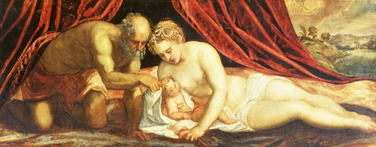 Vénusz, Vulkán és Ámor alkotó: Jacopo Robusti Tintoretto