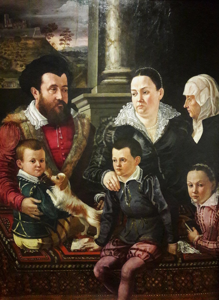 Családi portré alkotó: Jacopo da Empoli