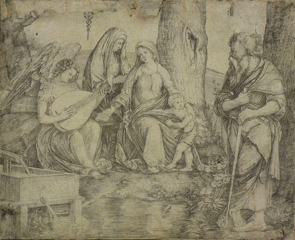 Szent Család alkotó: Jacopo de Barbari