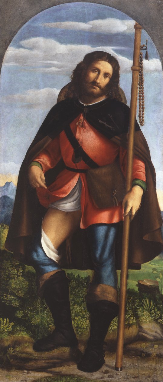 Utca. Roch alkotó: Jacopo (c.1480 1528) Palma