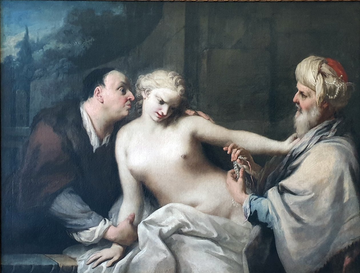 Susanna és az öregek alkotó: Jacopo Amigoni