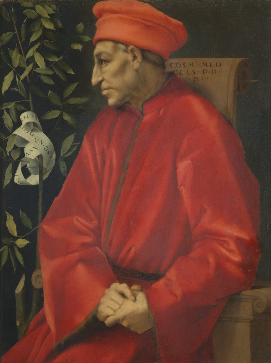 Cosimo de Medici (Az idősebb), 1518 alkotó: Jacopo Pontormo
