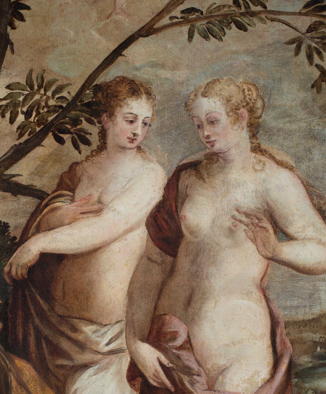A párizsi részlet ítélete. alkotó: Jacopo Robusti Tintoretto