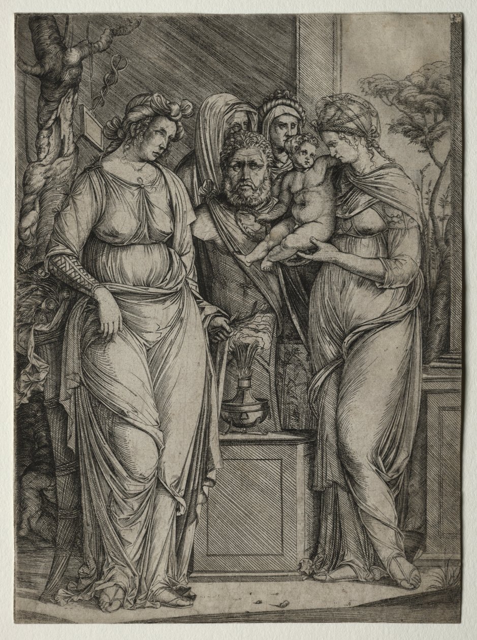 Priapus feláldozása alkotó: Jacopo de