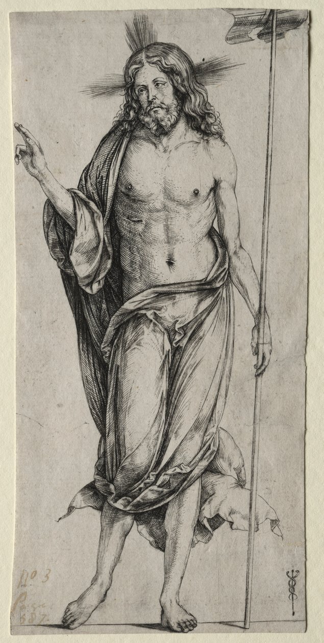 A feltámadott Krisztus alkotó: Jacopo de