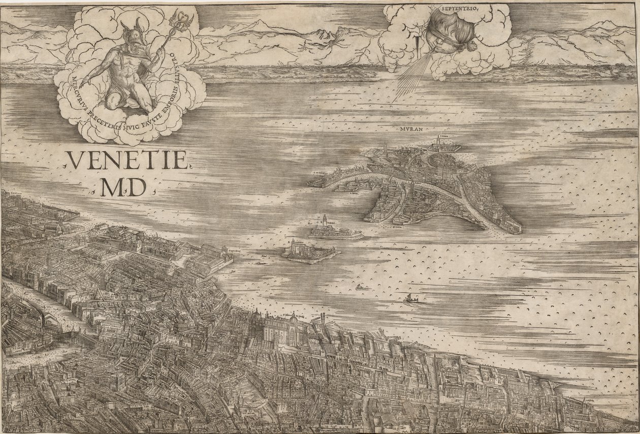 Kilátás Velencére alkotó: Jacopo de