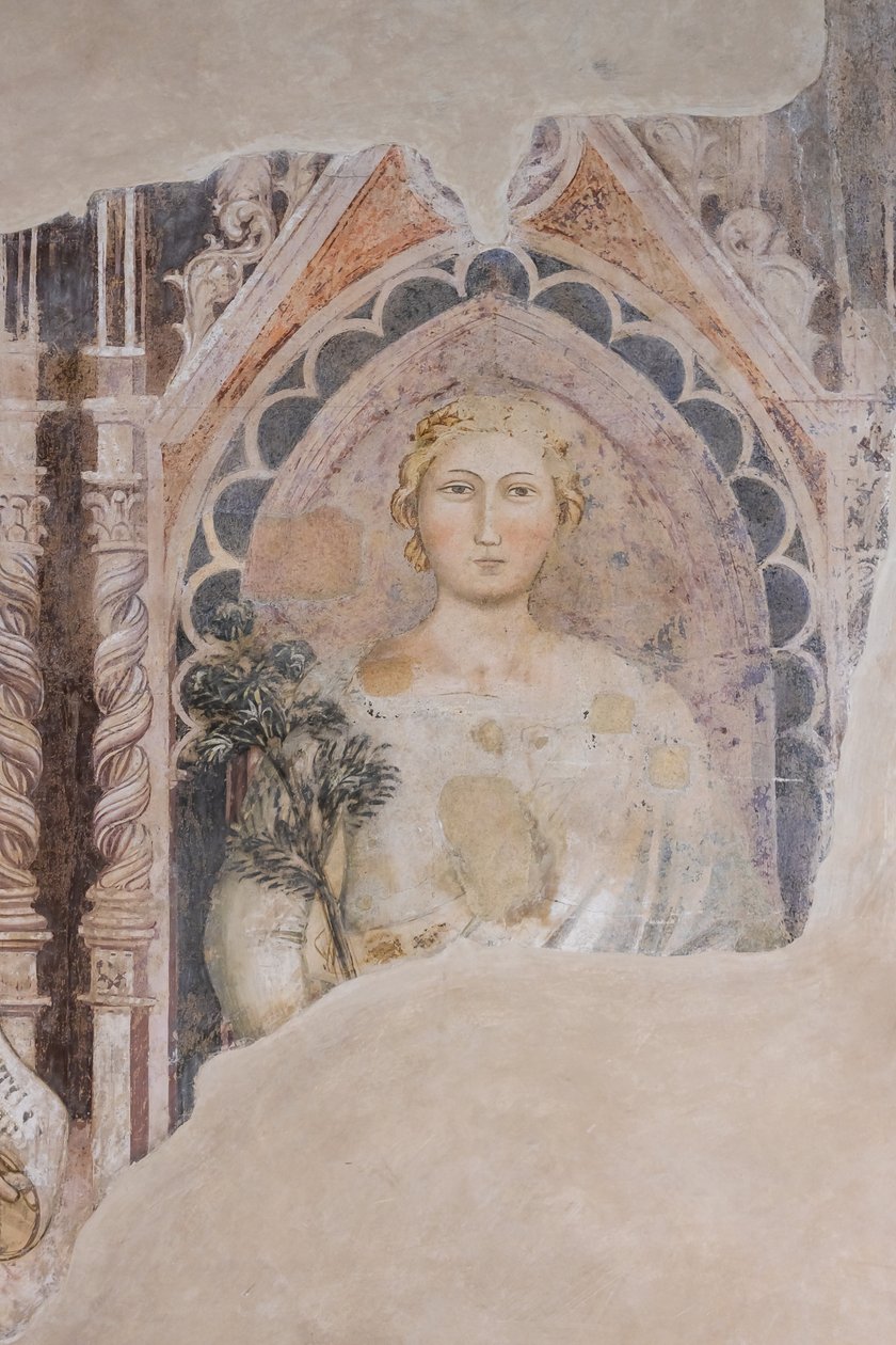 A dialektika allegóriája (freskó) alkotó: Jacopo di Cione