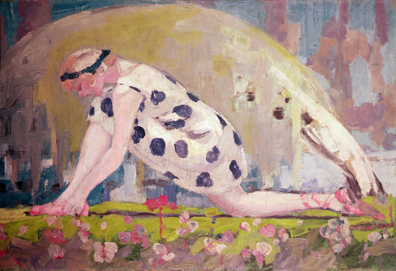 A táncos (olaj, vászon) alkotó: Jacqueline Marval