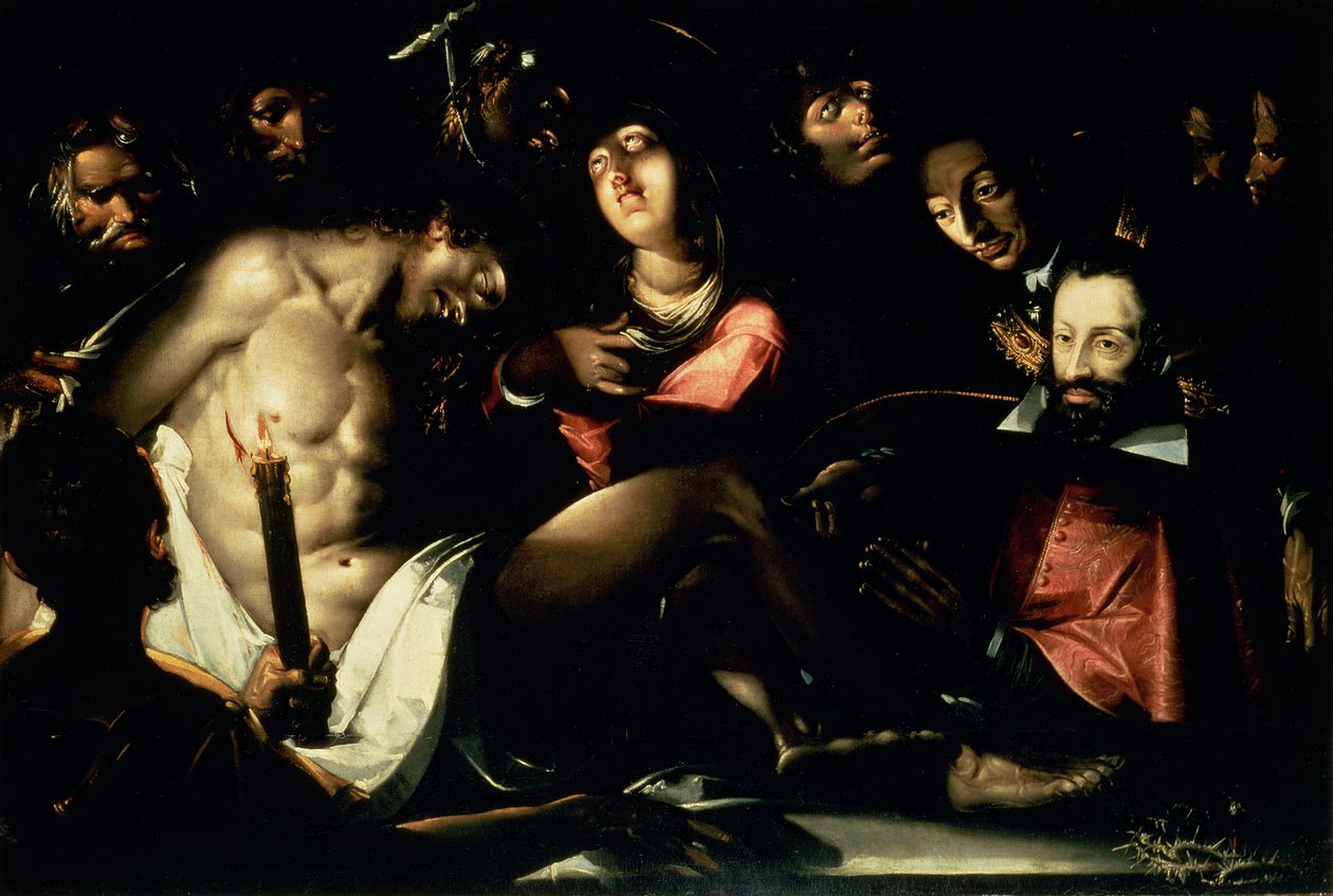 Krisztus siratása, 1616 körül alkotó: Jacques Bellange