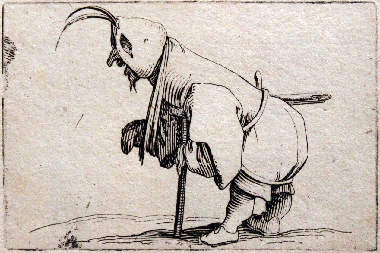 Különféle Gobbi figurák alkotó: Jacques Callot