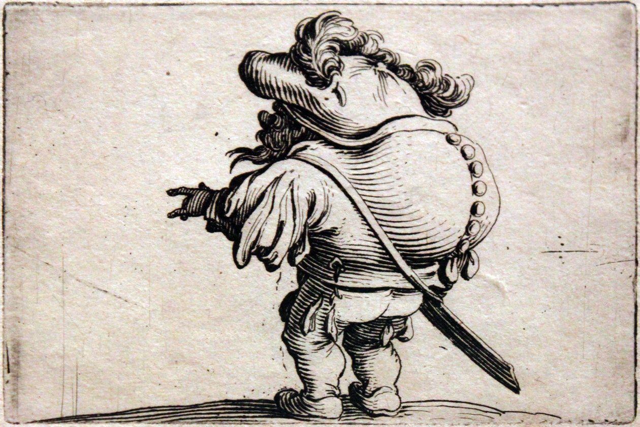 Különféle Gobbi figurák alkotó: Jacques Callot