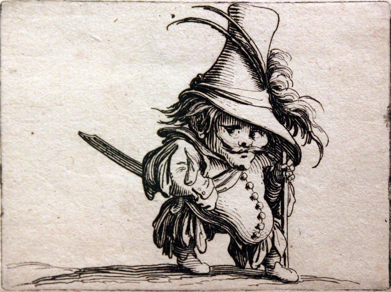 Különféle Gobbi figurák alkotó: Jacques Callot