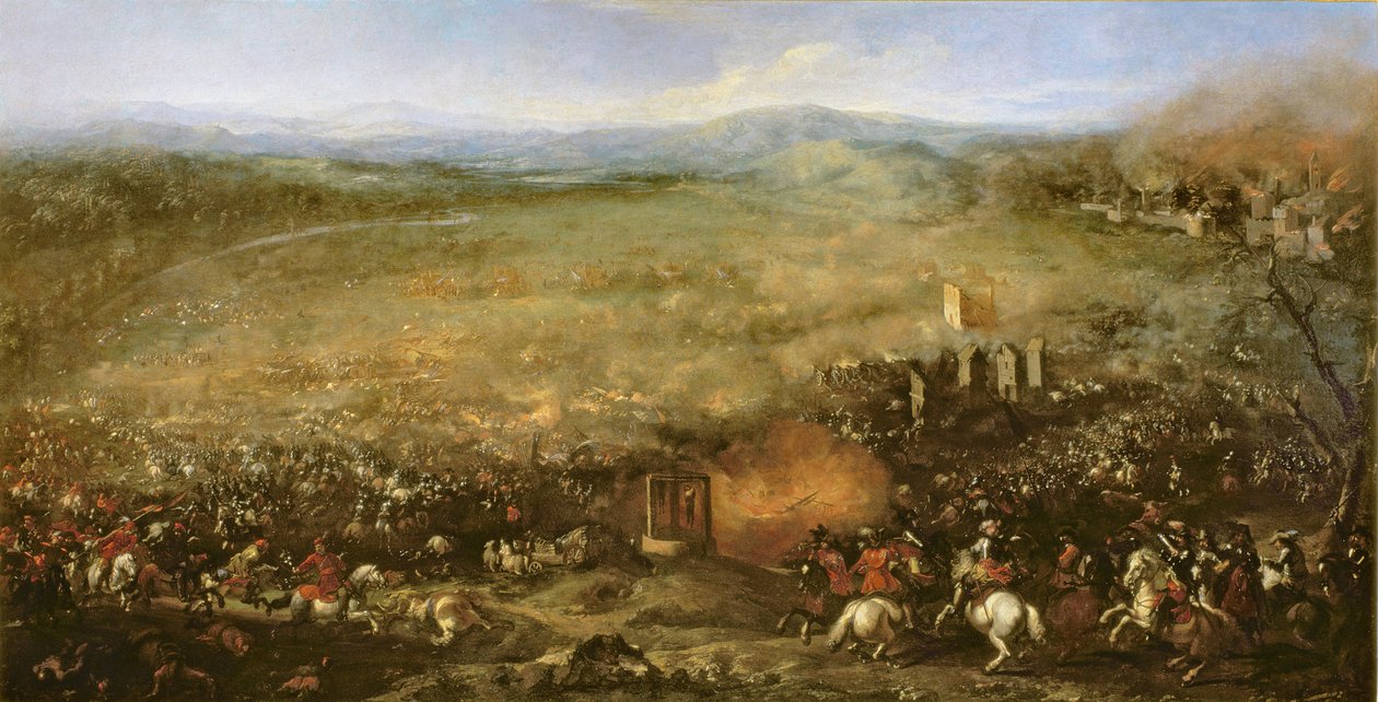 A lutzeni csata 1632-ben alkotó: Jacques Courtois