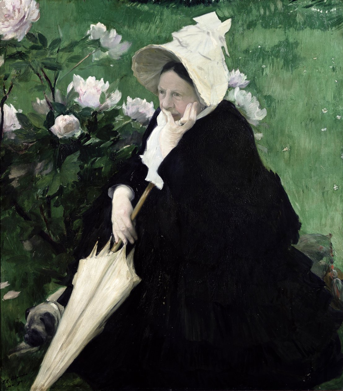 A művész anyjának portréja, 1890 alkotó: Jacques Emile Blanche