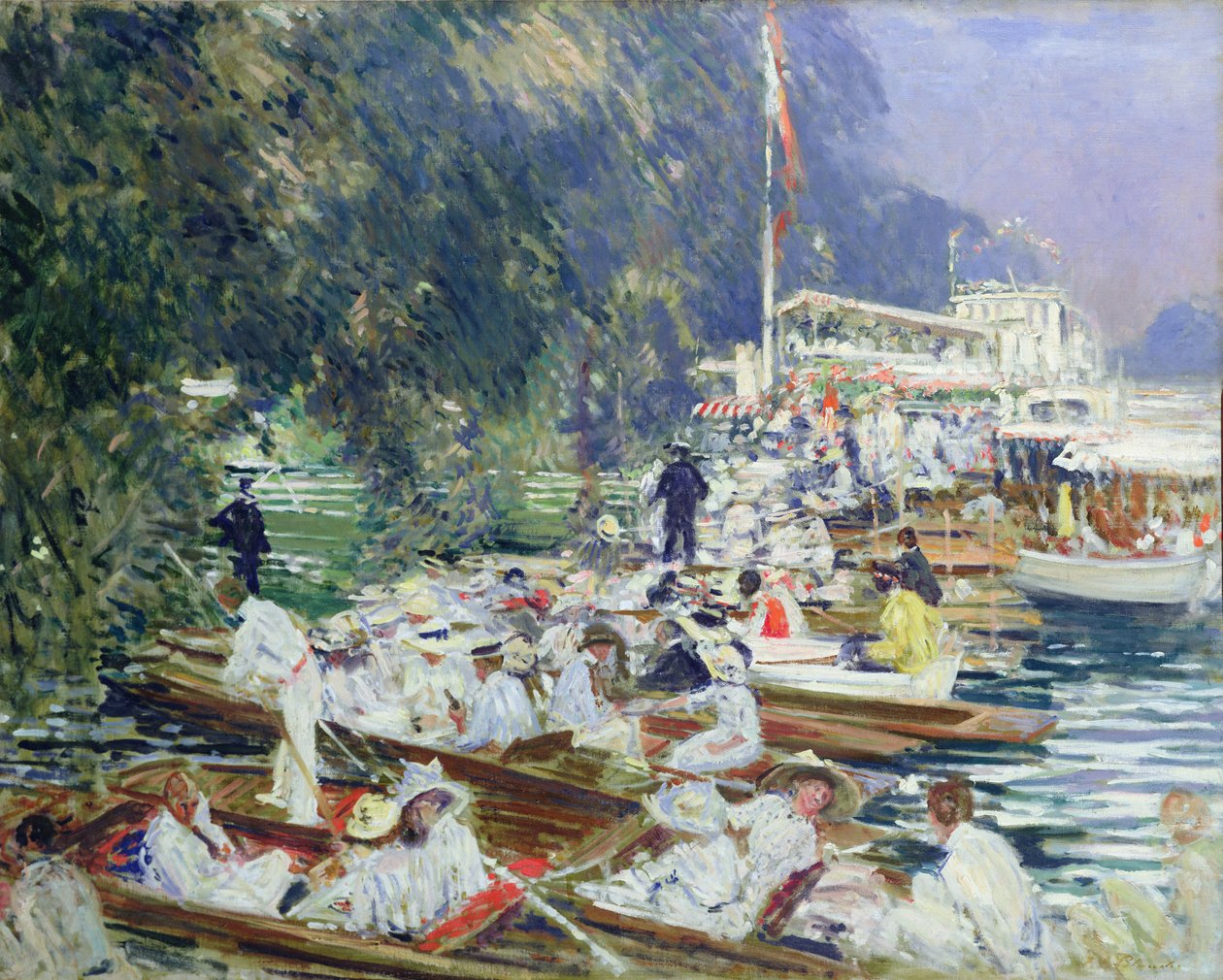 A Regatta alkotó: Jacques Emile Blanche