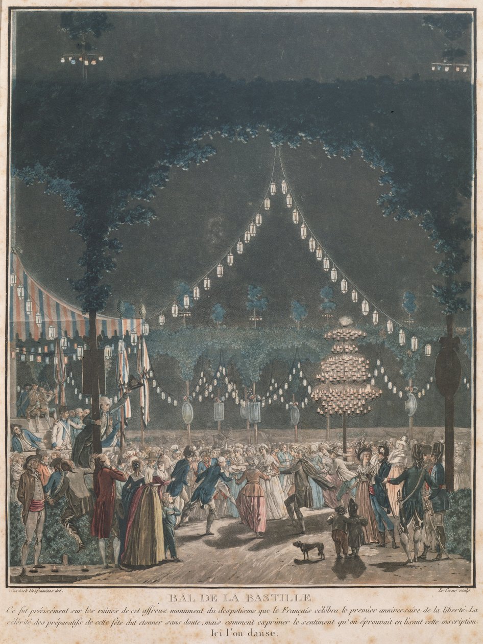 A Bastille bál alkotó: Jacques Francois Joseph Swebach