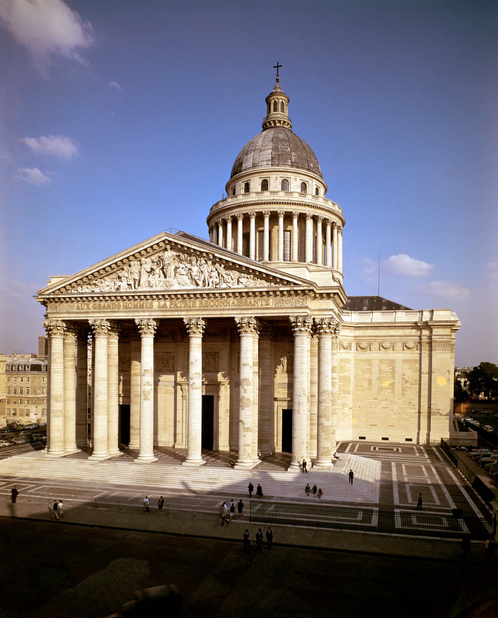 Homlokzati nézet, 1757-90-ben épült alkotó: Jacques Germain Soufflot