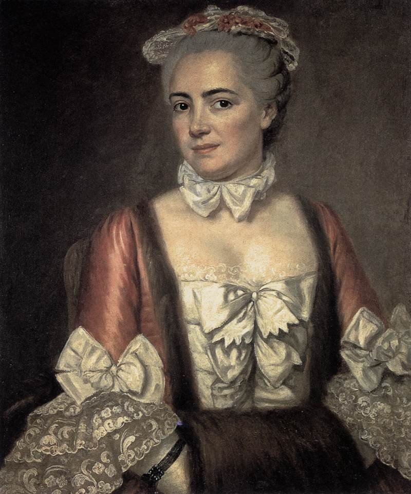 Marie-Françoise Buron arcképe alkotó: Jacques Louis David